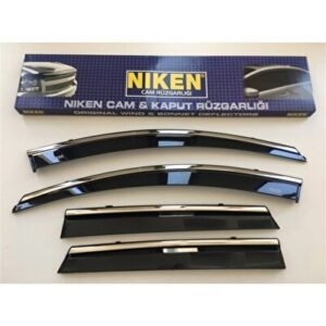 Opel Astra J Kromlu Cam Rüzgarlığı Krom Rüzgarlık 2013-2020 Sedan Hatchback Uygun - Niken