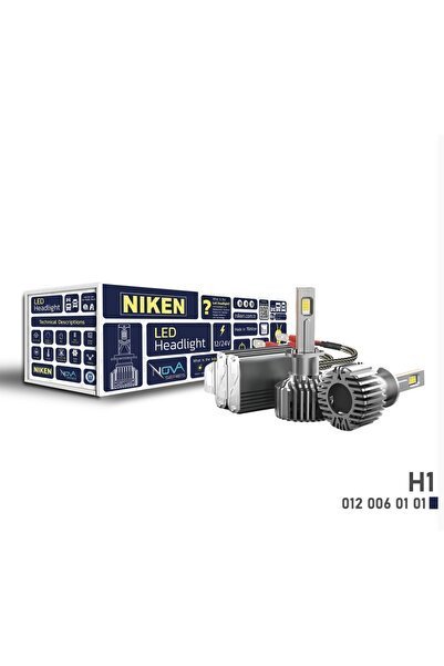 Nova Serisi 24.000 Lümen 90W / h7 / H4 / H11 / H1 / H3 / 9006 / 9005 / 9006 LED Xenon Far Ampulü - Niken (EKT-004993)
