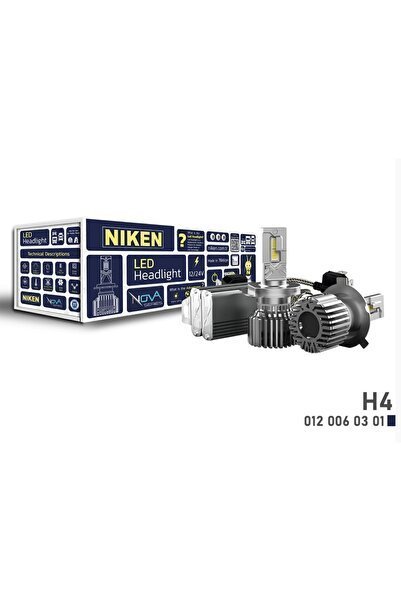 Nova Serisi 24.000 Lümen 90W / h7 / H4 / H11 / H1 / H3 / 9006 / 9005 / 9006 LED Xenon Far Ampulü - Niken (EKT-004997)