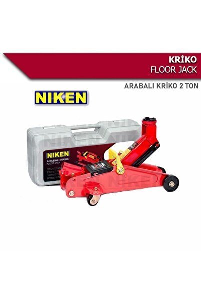 Oto Kriko Araç Kaldırma Krikosu Arabalı Kriko Plastik Çantalı - Niken (EKT-005000)