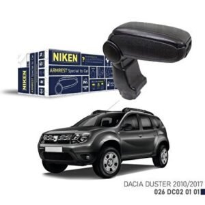 Otovex Özel Dacia Duster 2010-2017 Araca Özel Kol Dayama Siyah - Niken (EKT-005036)