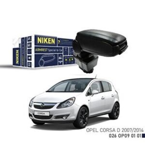 ARACA ÖZEL KOL DAYAMA SİYAH OPEL CORSA D - Niken