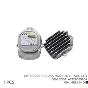 MERCEDES S CLASS W222 2018-SOL LED MOD - Niken
