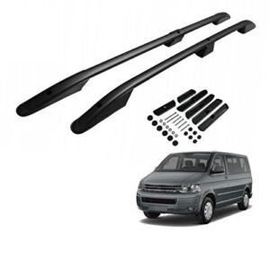 Volkswagen transporter t5 t6 t7 t8 tavan çıtası port bagaj taşıyıcı uzun siyah 2004 / 2024 - Niken