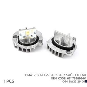 BMW 2 F22 2012-2017 SAĞ LED FAR MODL 63117388924 / 1 - Niken