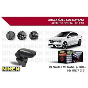 Renault Megane Iv 2016-Araca Özel Kol Dayama - Niken