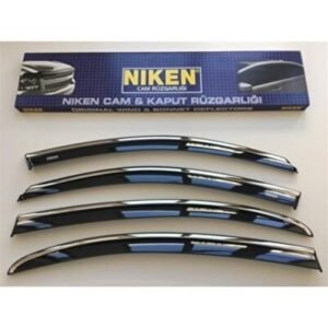 Volkswagen Polo 2011-2017 Kromlu Cam Rüzgarlığı 4 LÜ - Niken
