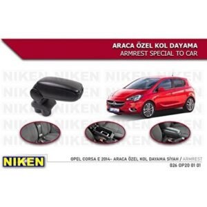 Opel Corsa E Kol Dayama Kolçak Vidasız Konsol - Niken