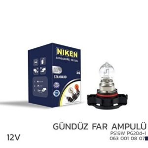 12V PS19W Gündüz Far Ampulü (PG20d-1) 10’Lu - Niken