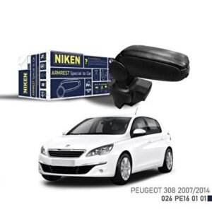 Peugeot 308 2007-2013 Araca Özel Kol Dayama Siyah - Niken