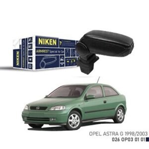 Opel Astra Uyumlu G 1998-2003 Araca Özel Kol Dayama Siyah Niken Parça - Niken