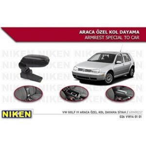 Volkswagen golf 4 bora kol dayama kolçak vidasız konsol - Niken