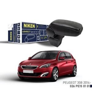 Peugeot 308 2014-Araca Özel Kol Dayama Siyah - Niken