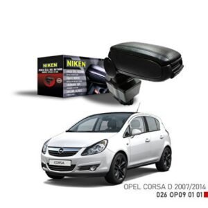 ARACA ÖZEL KOLÇAK OPEL CORSA D 2007-2014 SİYAH - Niken