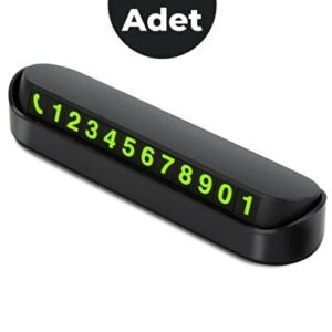 Araç Içi Park Telefon Numarası Oto Numaratör Açılır Kapanır Sistem 100 Adet - Niken
