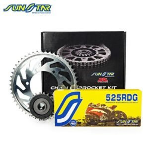 ZİNCİR DİŞLİ SETİ YAMAHA NIKEN GT 900cc ZİNCİR: 525RDG Çelik-114 ÖN-ARKA DİŞLİ: JT 16T-47T 2 - Niken
