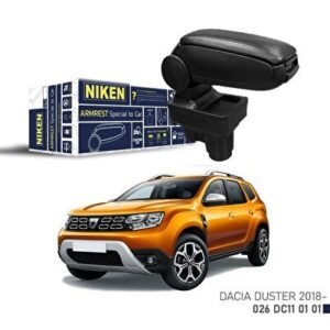 Dacia Duster Uyumlu 2018-Araca Özel Kol Dayama Siyah - Niken
