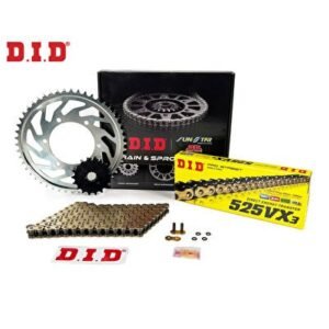 ZİNCİR DİŞLİ SETİ YAMAHA NIKEN GT 900cc ZİNCİR: DID-525VX3 Gold-114 ÖN DİŞLİ: SUNSTAR 16T ARKA DİŞLİ - Niken