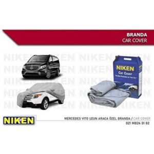 Mercedes Vito uzun (araca özel üretim) Oto Branda Araç Örtüsü Tüm Modellerle Uyumlu - Niken
