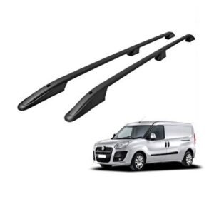 Fiat doblo 2 maxi tavan çıtası port bagaj taşıyıcı uzun siyah 2010 / 2015 - Niken