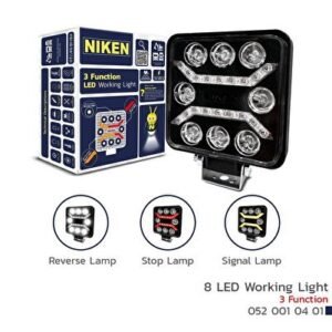 Çalışma lambası LEDli pro kare 8 LEDli 3 fonksiyonlu - Niken