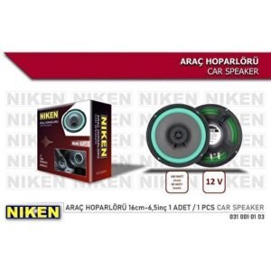 6,5''-16cm Oto Araç Hoparlörü 12v 180watt (1 ADET) - Niken