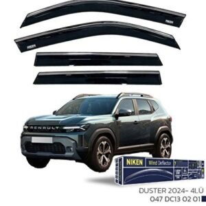 Renault Duster 2024 ve Sonrası Kromlu Cam Rüzgarlığı - Niken