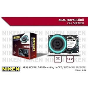 4''-10cm Oto Araç Hoparlörü 12v 80watt (1ADET) - Niken