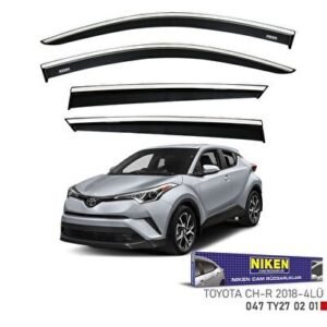 Toyota chr cam rüzgarlığı kromlu 2018 / 2024 - Niken