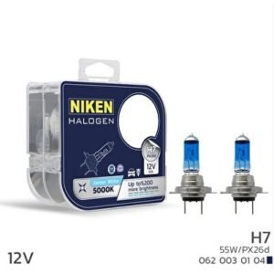 12V H7 55W BEYAZ IŞIK AMPUL 5000K (2 ADET) - Niken