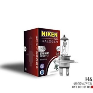 Arttırılmış Halojen Far Ampulü H4 - Niken