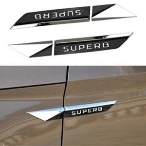 Skoda Superb Çamurluk Bıçağı Logosu Arması - Niken