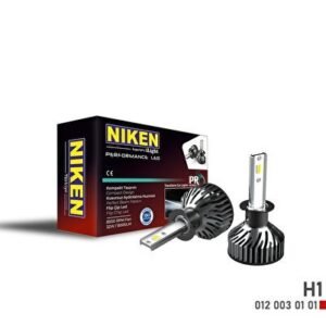 Pro Serisi Flip LED Xenon Zenon H1 6500K-Slim Fan - Niken