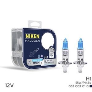 12V H1, H3. H4. H7. H11 55W BEYAZ IŞIK HALOJEN AMPUL P14.5s 5000K - Niken (EKT-008226)