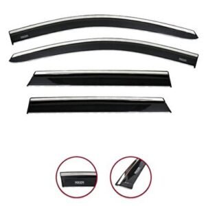 Chevrolet Captiva 2007 ve Sonrası Kromlu Cam Rüzgarlığı Niken 4'lü Set - Niken