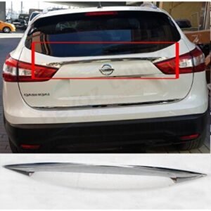 Nissan Qashqai Bagaj Üst Çıtası Krom Nikelajı 2014 ve Sonrası - Niken