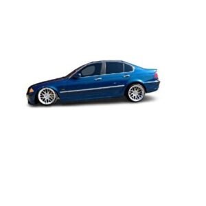 BMW 3 Serisi E46 (1998-2005) Krom Yan Kapı Çıtası 6 Parça Paslanmaz Çelik - Niken