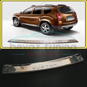 Dacia Duster Arka Tampon Üzeri Kromu Nikelajı - Niken