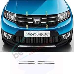Dacia Sandero Ön Panjur Kromu Nikelaj 2013 ve Sonrası - Niken