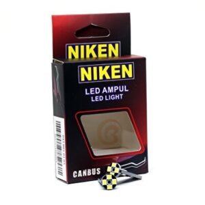 12V T10 Büyük Dipsiz Ampul 8 LED'li 2’li SET-Beyaz Işık - Niken