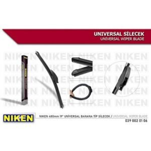 480mm Universal Banana Tip Silecek - Niken