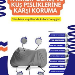 Yamaha Niken Gt Arka Çanta Uyumlu (bağlant,kilit Uyumlu) 4 Mevsim Koruma Gri - Niken (EKT-009120)