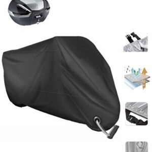 Yamaha Niken GT SİYAH Motor Branda Arka Çanta Uyumlu-KİLİT UYUMLU - Niken