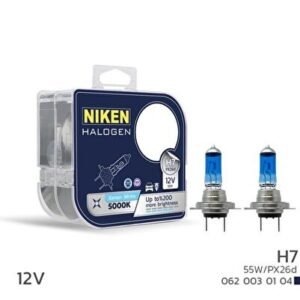 12V H7 55W BEYAZ IŞIK AMPUL PX26d 5000K - Niken