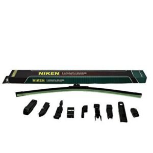 380 mm. 9 Aparatlı Muz Tipi Universal Silecek - Niken