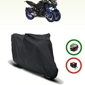 Siyah Arka Çanta Uyumlu Yamaha Niken Uyumlu Motosiklet Brandası Motor Örtüsü - Niken