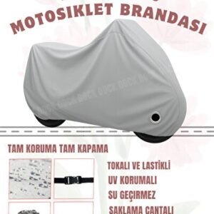 Yamaha Niken KİLİT UYUMLU GRİ MOTOSİKLET BRANDASI (4 MEVSİM) - Niken