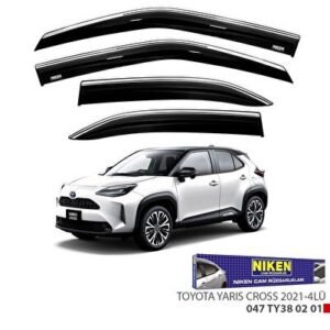 Toyota Yaris Cross 2021 ve Sonrası Kromlu Cam Rüzgarlığı - Niken