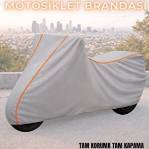 TURUNCU FİTİLLİ Yamaha Niken GRİ MOTOSİKLET BRANDASI - Niken