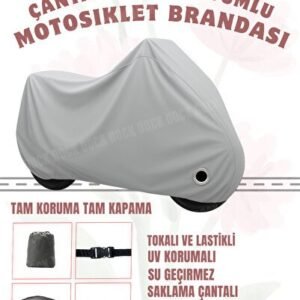 Yamaha Niken ÇANTA VE KİLİT UYUMLU GRİ MOTOSİKLET BRANDASI(4 MEVSİM) - Niken